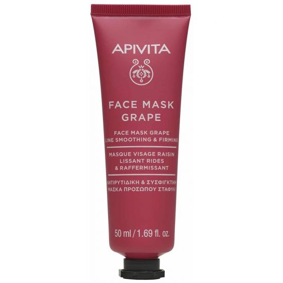 Apivita Face Mask with Grape Tube, 50ml