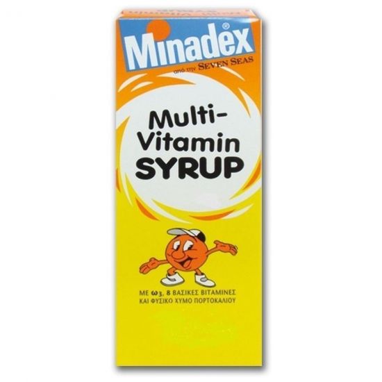 Seven Seas Minadex Multivitamin Syrup Φιαλίδιο 100 ml