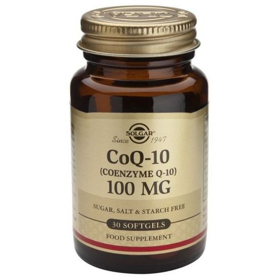 Solgar Coenzyme Q-10 100mg, 30softgels