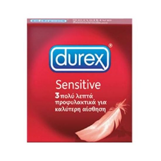 Durex Sensitive, 3τμχ 