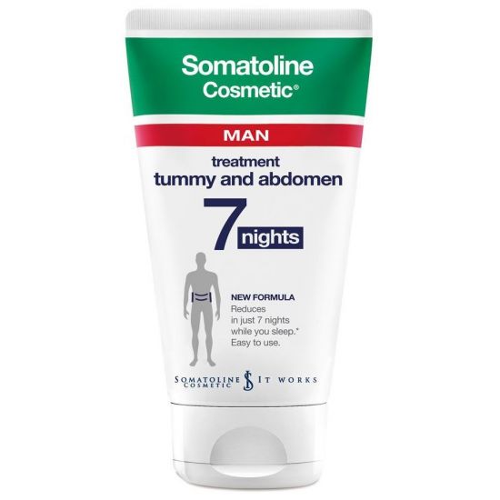 Somatoline Cosmetic Man Εντατική Αγωγή Αδυνατίσματος για Άνδρες Κοιλιά – Μέση 7 Νύχτες 150ml