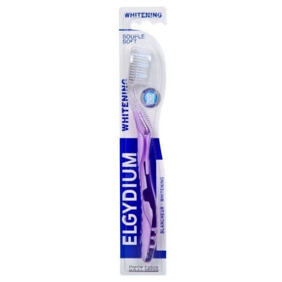 Elgydium Whitening Soft Οδοντόβουρτσα που Απομακρύνει τις Χρωστικές Ουσίες από τα Δόντια, 1τμχ