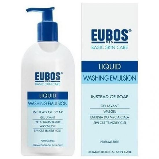 Eubos Liquid Washing Emulsion Blue, 400ml