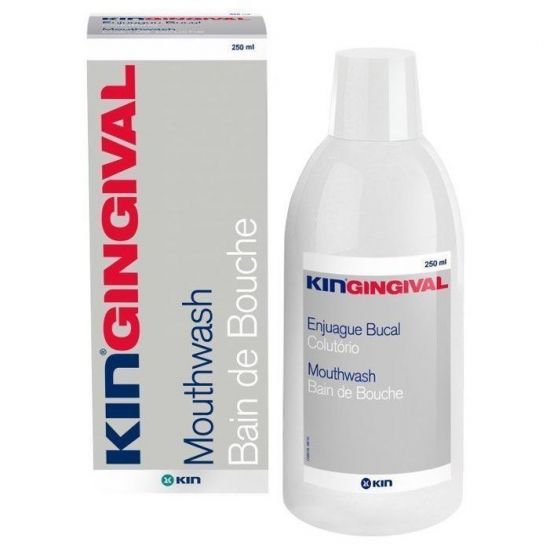 Kin KinGingival Mouthwash Στοματικό Διάλυμα για τη Φροντίδα των Ευαίσθητων Ούλων, 250 ml