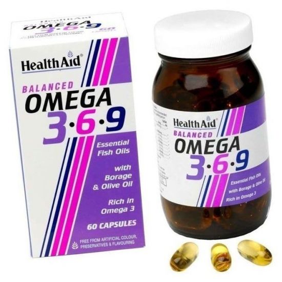Health Aid OMEGA 3-6-9, 60 κάψουλες