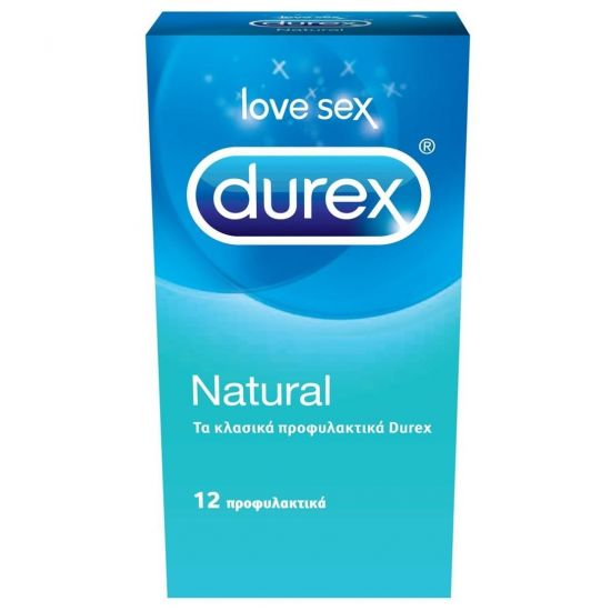 Durex Natural, τα Κλασικά Προφυλακτικά, 12 Τεμάχια