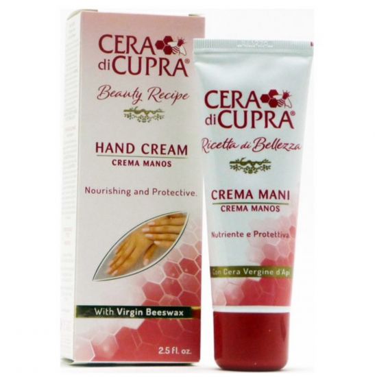 Cera di Cupra Mani Hand Cream With Virgin Beewax Κρέμα Χεριών, 75ml