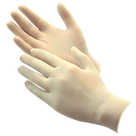 Alfa Gloves Γάντια Latex Μιας Χρήσεως Ελαφρώς Πουδραρισμένα 8-8,5 Large 100τεμάχια