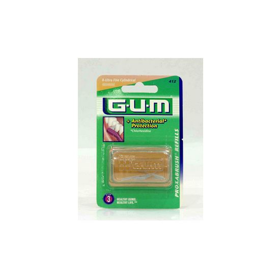 Gum Proxabrush Refills 8mm Ultra Fine, 8τμχ