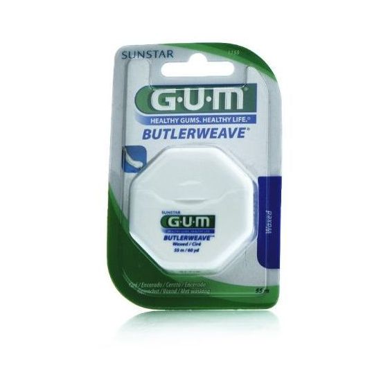 Gum Butlerweave Waxed Floss (1155), 55m