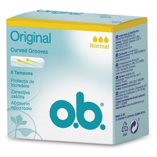 O.B. Original Normal 8τμχ