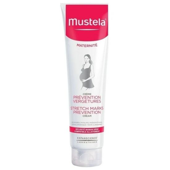 Mustela Stretch Marks Prevention Cream, Κρέμα Πρόληψης Ραγάδων 150ml