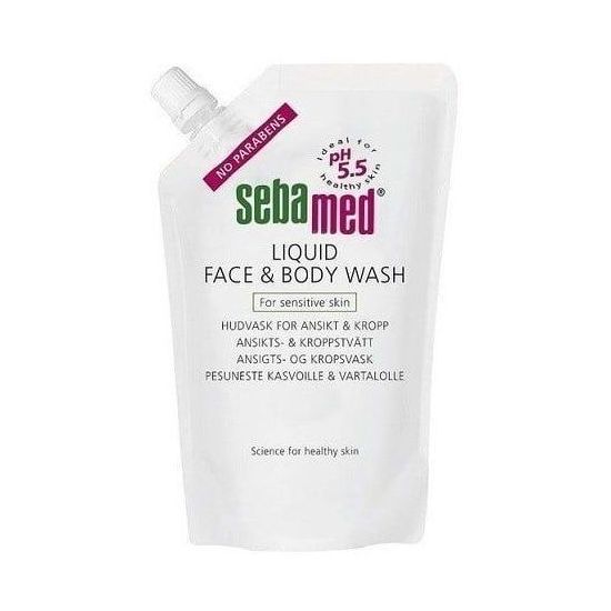 Sebamed Liquid Face & Body Wash Refill, 400ml