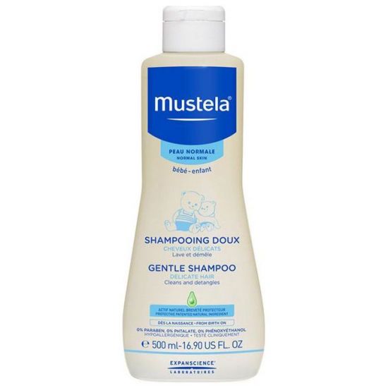 Mustela Gentle Shampoo Βρεφικό-Παιδικό Σαμπουάν με Εκχύλισμα Χαμομηλιού 500ml