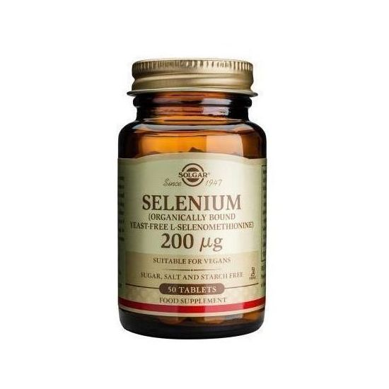 Solgar Selenium 200μg, 50tabs