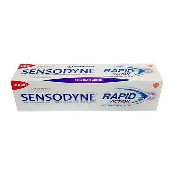 Sensodyne Rapid Action Οδοντόκρεμα για τα Ευαίσθητα Δόντια, 75ml