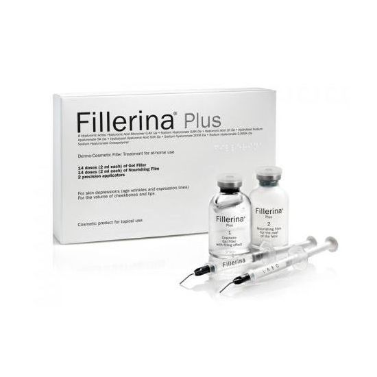 Fillerina Plus Dermocosmetic Filler Treatment Αγωγή Γεμίσματος Ρυτίδων, Βαθμός 5, 28 x 2ml
