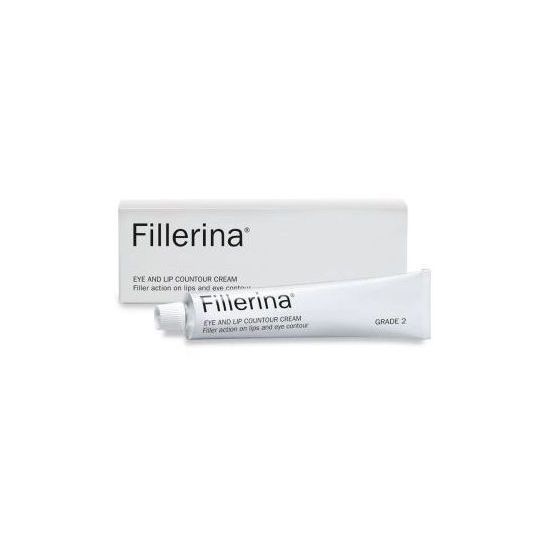 Fillerina Lip Cream & Eye Contour Cream για το γέμισμα των Ρυτίδων στην περιοχή των ματιών & των χειλιών, Βαθμός 1, 15ml