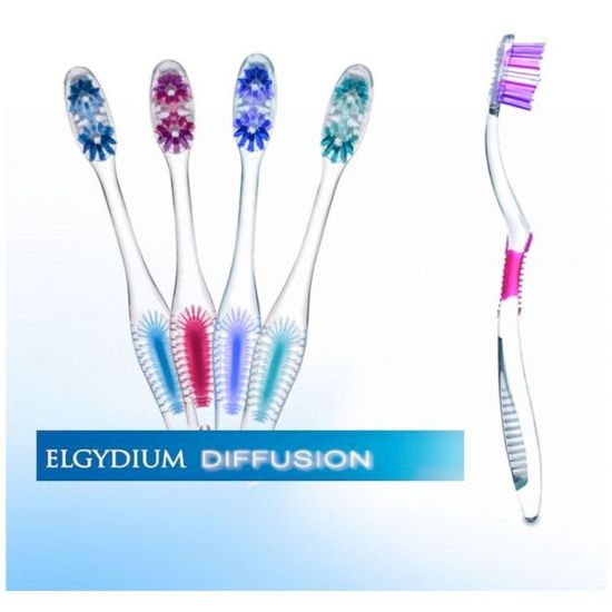 Elgydium Diffusion Medium Οδοντόβουρτσα, 1τμχ