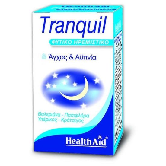 Health Aid Tranquil Natural Calming, 30caps