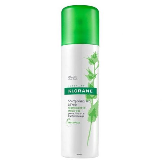 Klorane Ortie Με Τσουκνίδα Dry shampoo κατά της λιπαρότητας με εκχύλισμα τσουκνίδας - 150ml