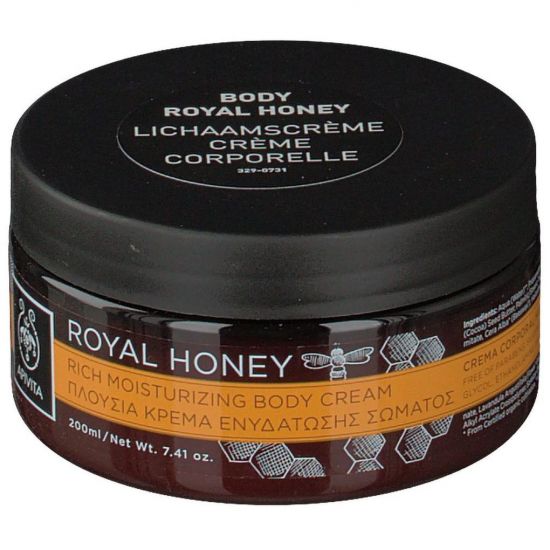 Apivita Royal Honey Πλούσια Κρέμα Ενυδάτωσης Σώματος με Μέλι 200ml