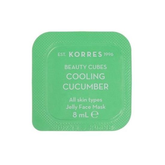 Korres Beauty Cubes Cooling Cucumber Jelly Face Mask 8ml
