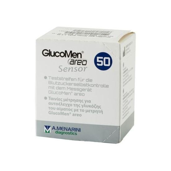 A.Menarini GlucoMen Areo Sensor, 50 τμχ