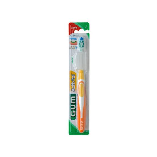 Gum 581 Toothbrush Activital Compact Soft Οδοντόβουρτσα Μαλακή, 1τεμ