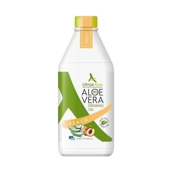 Litinas Aloe Vera Gel Peach Flavour, 500ml