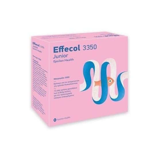 Effecol 3350 Junior Epsilon Health, 12sachetsx6.56gr