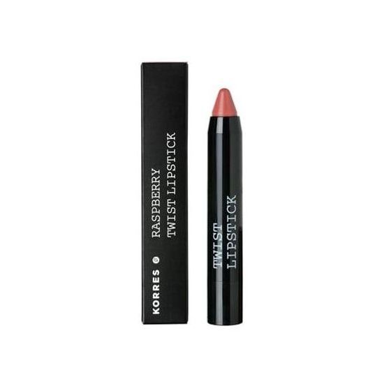 Korres Twist Lipstick Charm, Κραγιόν Βατόμουρο σε Συσκευασία Μολυβιού, 2.5gr