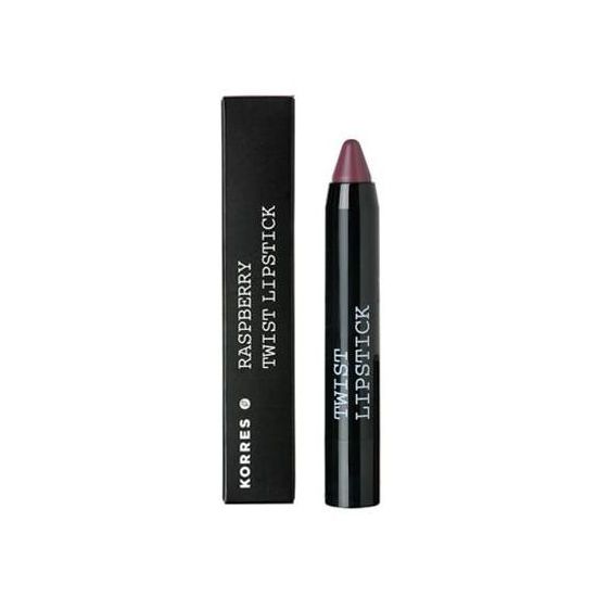 Korres Twist Lipstick Dramatic, Κραγιόν Βατόμουρο σε Συσκευασία Μολυβιού, 2.5gr