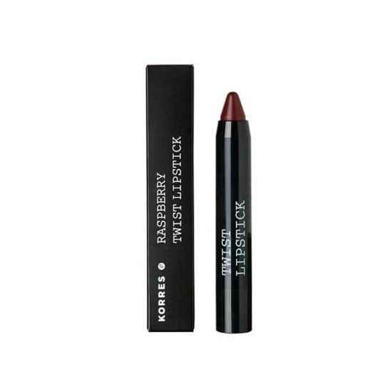 Korres Twist Lipstick Seductive, Κραγιόν Βατόμουρο σε Συσκευασία Μολυβιού, 2.5gr