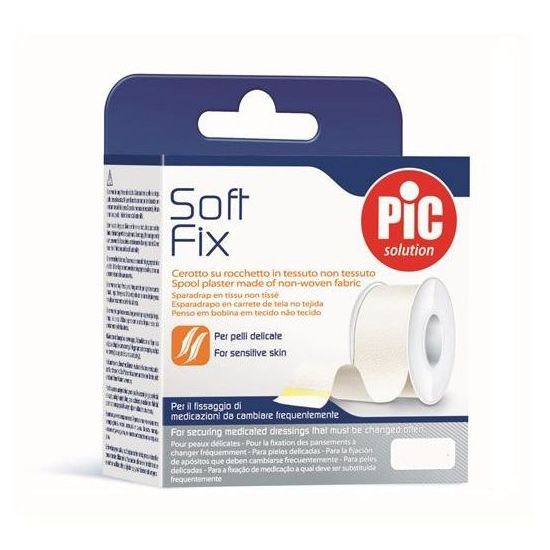 PIC Solution Soft Fix Αυτοκόλλητο χάρτινο ρολό 1,25cm x 5m, 1τμχ