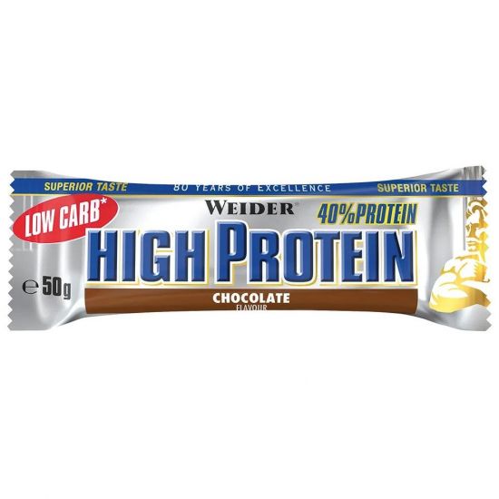 Weider High Protein Bar Chocolate 50gr