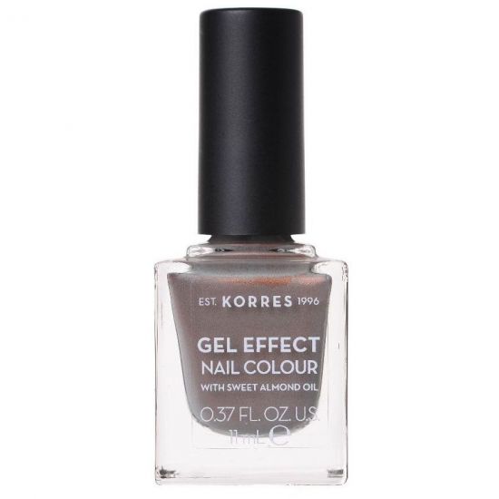 Korres Gel Effect Nail Colour With Sweet Almond Oil No.70 Holographic Ash 11ml