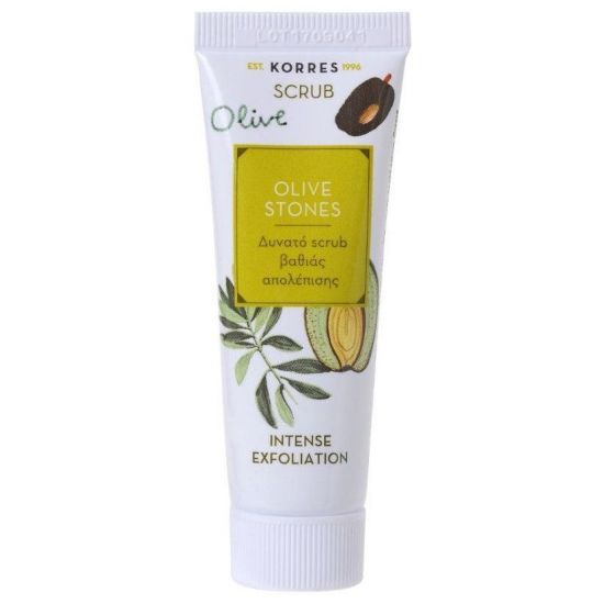 Korres Olive Stones Ιntense Exfoliation Δυνατό Scrub Βαθιάς Απολέπισης, 18ml