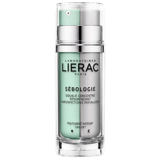 Lierac Sebologie Persistent Imperfections Resurfacing Double Concentrate, Διπλό Συμπύκνωμα Διόρθωσης των Επίμονων Ατελειών 30ml
