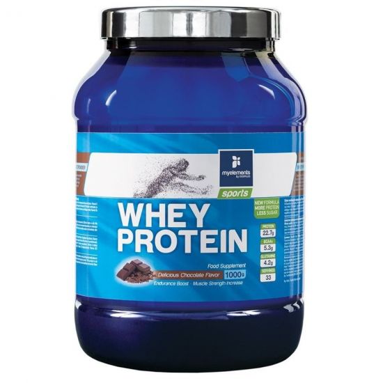 My Elements Sports Whey Protein, Πρωτεΐνη Με Γεύση Σοκολάτα, 1000gr