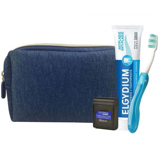 Elgydium Dental Travel Kit Blue, 1τμχ