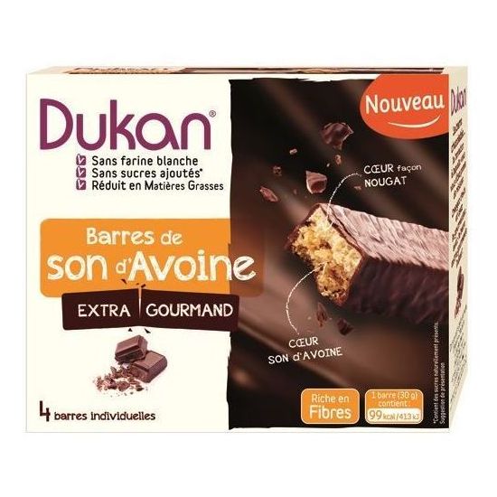 Dukan Γκοφρέτα βρώμης με σοκολάτα και αμύγδαλο 120gr