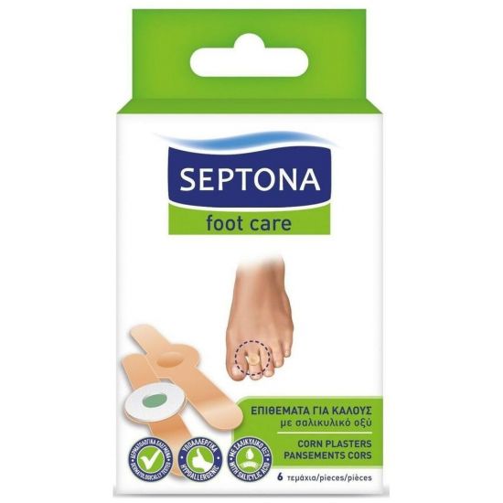 Septona Footcare Επιθέματα για Κάλους 6τμχ