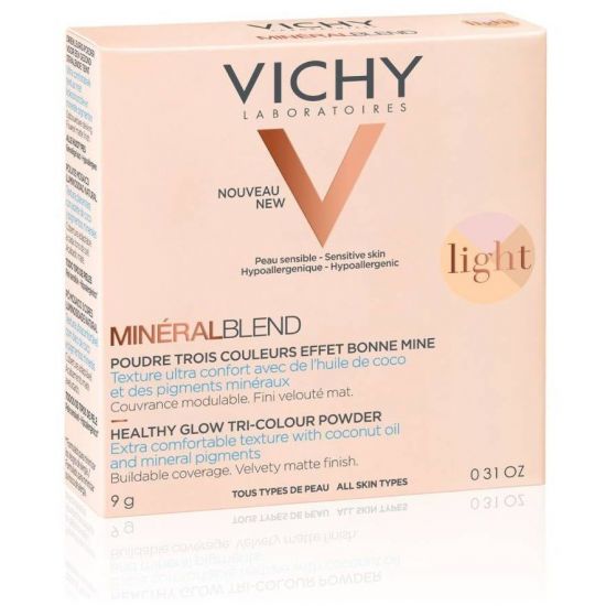 Vichy Mineralblend Healthy Glow Tri-Colour Powder Light, 9gr