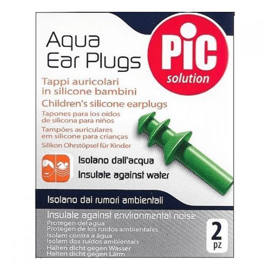 Pic Aqua Ear Plugs, Παιδικές Ωτοασπίδες Σιλικόνης, 2τμχ