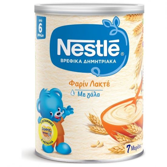 Nestle Φαρίν Λακτέ με Γάλα, 350gr
