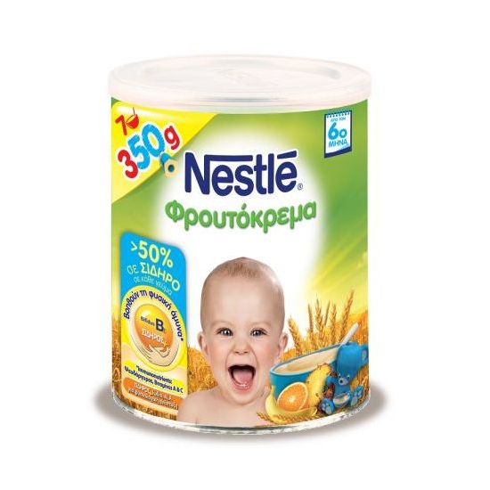 Nestle Βρεφική Τροφή Φρουτόκρεμα, 350gr