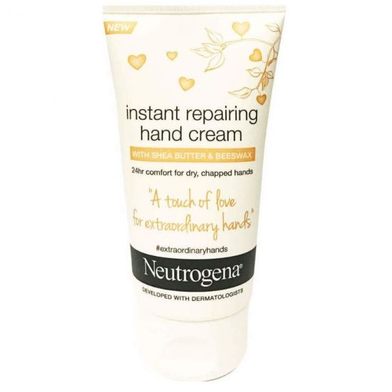 Neutrogena Instant Repairing Hand Cream With Shea Butter & Beeswax, 75ml