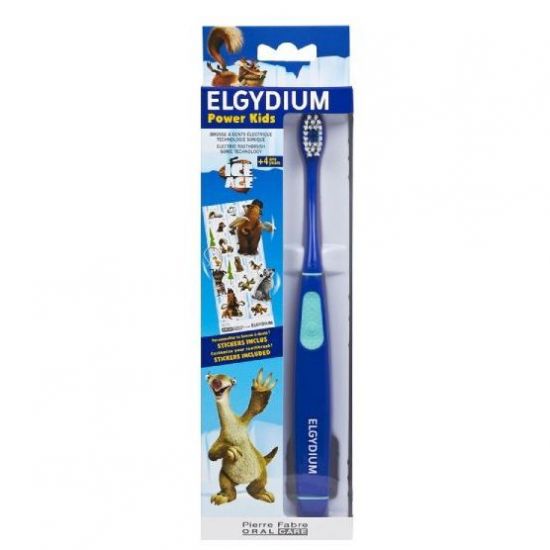 Elgydium Power Kids Ice Age Toothbrush Blue, 1τμχ