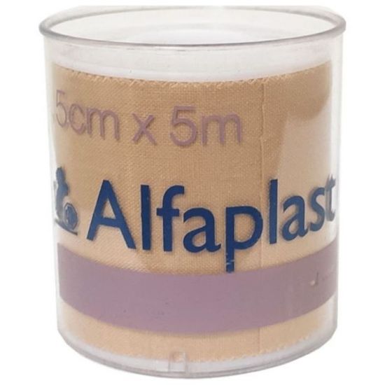 Karabinis Medical AlfaPlast Υφασμάτινη Επιδεσμική Ταινία 5cm x 5m